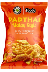 Foody Free Bezlepkový Cizrnový Chips Pad Thai Malay Style (50g) Obrázek pro Foody Free Bezlepkový Cizrnový Chips Pad Thai Malay Style (50g)