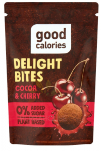 Good Calories Datlové kuličky s kakaem a višní bez přidaného cukru (58g) Obrázek pro Good Calories Datlové kuličky s kakaem a višní bez přidaného cukru (58g)