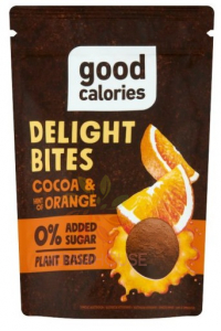 Good Calories Datlové kuličky s kakaem a pomerančovým olejem bez přidaného cukru (65g) Obrázek pro Good Calories Datlové kuličky s kakaem a pomerančovým olejem bez přidaného cukru (65g)