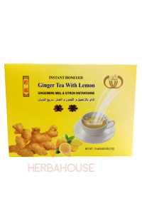 Sun Moon Medovo-zázvorový instantní čaj s citronem (15ks) Obrázek pro Sun Moon Medovo-zázvorový instantní čaj s citronem (15ks)