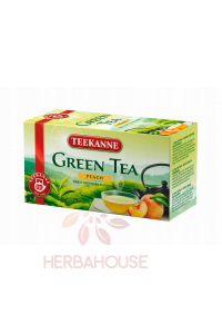 Teekanne Green Tea Peach zelený čaj s příchutí broskve (20ks) Obrázek pro Teekanne Green Tea Peach zelený čaj s příchutí broskve (20ks)