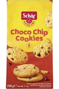 Obrázek pro Schär Choco Chip Cookies bezlepkové sušenky s kousky čokolády (200g)
