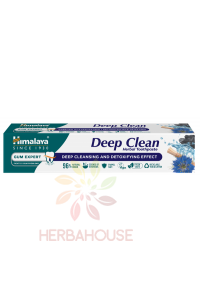 Himalaya Deep Clean bylinná zubní pasta – hloubkové čištění a detoxikační účinek s aktivním uhlím (75ml) Obrázek pro Himalaya Deep Clean bylinná zubní pasta – hloubkové čištění a detoxikační účinek s aktivním uhlím (75ml)