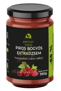 Obrázek pro Premium Natura Džem z červených bobulových plodů bez přidaného cukru (350g)