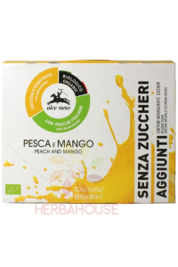 Alce Nero Bio Ovocný nápoj jablko broskev mango (3 x 200ml) Obrázek pro Alce Nero Bio Ovocný nápoj jablko broskev mango (3 x 200ml)