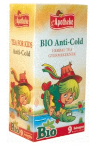 Obrázek pro Apotheke Anti-Cold Bio Dětský bylinný čaj při nachlazení (30g)