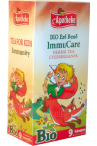 Obrázek pro Apotheke Bio Dětský bylinný čaj na imunitu - od ukončeného 9. měsíce (30g)