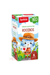 Apotheke Bio Dětský bylinný čaj rooibos - od ukončeného 6. měsíce (30g) Obrázek pro Apotheke Bio Dětský bylinný čaj rooibos - od ukončeného 6. měsíce (30g)