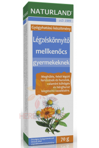 Naturland Bylinná mast na hrudník při kašli, rýmě a nachlazení pro děti od 2 let (70g) Obrázek pro Naturland Bylinná mast na hrudník při kašli, rýmě a nachlazení pro děti od 2 let (70g)