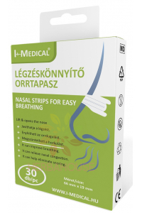 Obrázek pro I-Medical Nosní pásky proti chrápání (30ks)