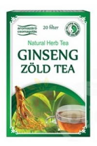 Obrázek pro Dr.Chen Zelený čaj a Ženšen porcovaný (20ks)