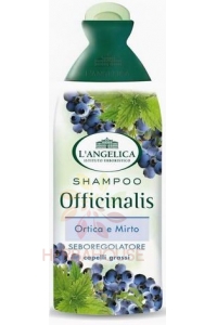 Obrázek pro L'Angelica Bylinný šampon na mastné vlasy s kopřivou a myrtou (250ml)