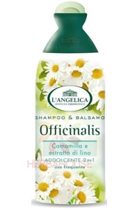 Obrázek pro L'Angelica Bylinný šampon 2v1 s heřmánkem a lněnými semínky (250ml)