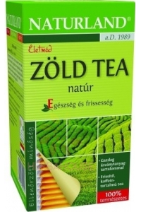 Obrázek pro Naturland Porcovaný zelený čaj (20ks)