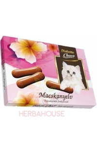 Obrázek pro Diabette Choco Kočičí jazýčky mléčná čokoláda slazená fruktózou (80g)