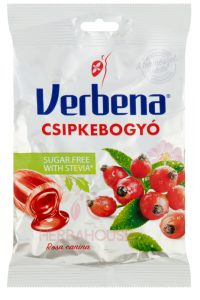 Obrázek pro Verbena Light bonbóny Šipka + Vitamín C bez cukru (60g)