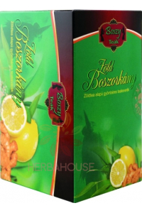 Obrázek pro Boszy Porcovaný zelený čaj s citronem a zázvorem (20ks)