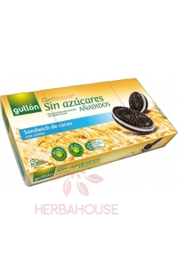 Obrázek pro Gullón Twins kakaové sušenky plněné krémem s vanilkovou příchutí bez cukru (210g)