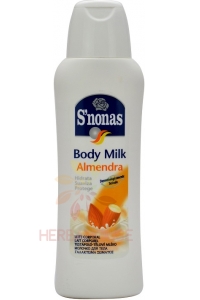 Obrázek pro S´nonas Tělové mléko s mandlovým olejem (400ml)