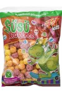 Obrázek pro Fit Kids Susumu bezlepkové obilninové kuličky s ovocnou příchutí (120g)