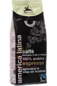 Obrázek pro Alce Nero Bio Arabica Espresso zrnková káva - mletá (250g)