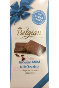 Obrázek pro Belgian Mléčná čokoláda se sladidlem (100g)