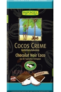 Obrázek pro Rapunzel Bio Horko mléčná čokoláda s kokosovou náplní bez laktózy (100g)