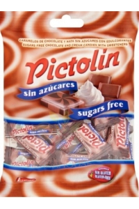 Obrázek pro Pictolin Smetanovo-čokoládové bonbóny se sladidlem (65g)