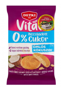 Obrázek pro Detki Sušenky kokosové bez cukru (180g)