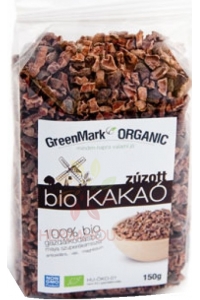 Obrázek pro GreenMark Organic Bio Kakaové boby pražené drcené (150g)