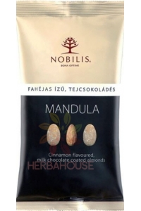 Obrázek pro Nobilis Mandle v mléčné čokoládě se skořicí (100g)