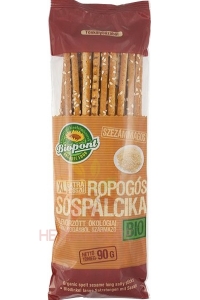 Obrázek pro BIOPON Bio Špaldové tyčinky extra dlouhé, sezamová, slané (90g)