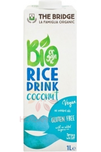 Obrázek pro The Bridge Bio Rýžový nápoj kokosový (1000ml)