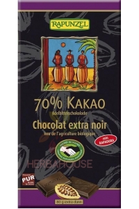 Obrázek pro Rapunzel Bio Hořká čokoláda 70% (80g)