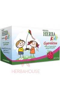 Obrázek pro Herbária Herba Kids Dětský ovocno-bylinný čaj s malinovou příchutí (20ks)