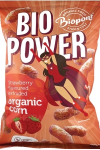 Obrázek pro Biopont Bio Power Kukuřičné křupky jahodové (70g)