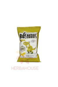Obrázek pro McLloyd´s Biosaurus Bezlepkový kukuřičný snack se sýrovou příchutí (50g)