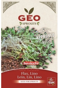 Obrázek pro Geo Bavicchi Bio Lněná semena na nakličování (80g)