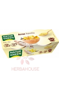 Obrázek pro NaturGreen Bio Rýžový vanilkový dezert (2 x 125g)