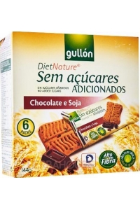 Obrázek pro Gullón Sušenky s čokoládovými kousky a sójou bez cukru (144g)