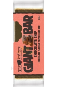 Obrázek pro Ma Baker Giant bar Obří tyčinka s kousky belgické čokolády v čokoládové polevě (100g)