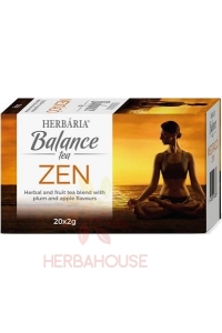 Obrázek pro Herbáře Balance Zen bylinný čaj se švestkovou a jablečnou příchutí (20ks)