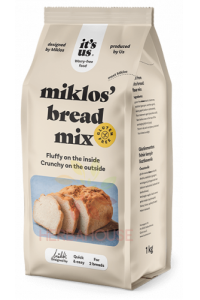Obrázek pro Naturbit It´s us Miklos Bezlepková moučná směs na přípravu bílého chleba (500g)