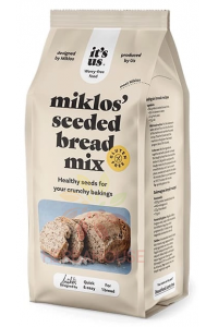 Obrázek pro Naturbit It´s us Miklos Bezlepková moučná směs na přípravu vícezrnného chleba (500g)