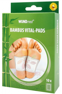 Obrázek pro WUNDmed® Vital-Pads Bambusové náplasti na chodidla (10ks)