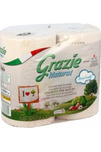 Obrázek pro Grazie Natural Eko Toaletní papír 3-vrstvý recyklovaný (4ks)