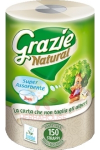 Obrázek pro Grazie Natural Eko kuchyňské utěrky 3-vrstvé recyklované (1ks)