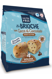 Obrázek pro Nutri Free Le Brioche Bezlepkové sladké rohlíky s kousky čokolády (200g)