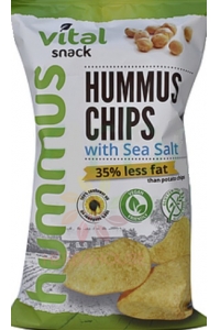Obrázek pro Golden Snack Hummus chipsy s mořskou solí (65g)