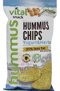Obrázek pro Golden Snack Hummus chipsy s příchutí jogurtu a bylinek (65g)